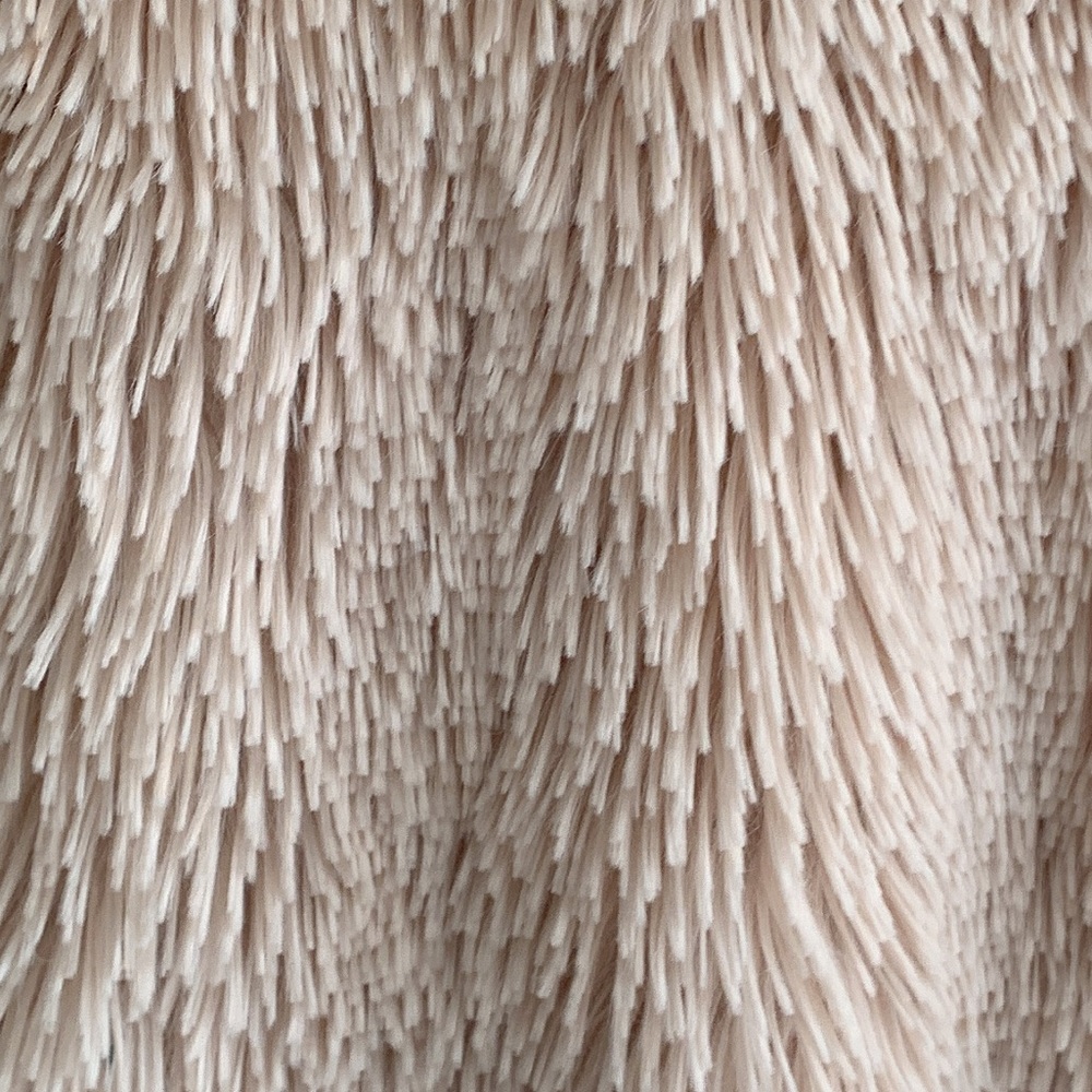 Winter Off white Faux Fur Jackets Size M - Picture 10 of 16